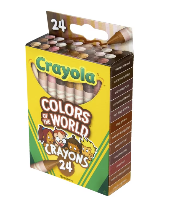 Crayola Colours of the World Crayons 24 Pack