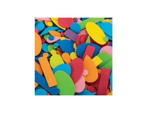 Foam Shapes - Pack of 200