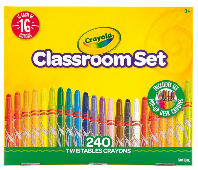 Crayola Twist Crayons - Box Of 240