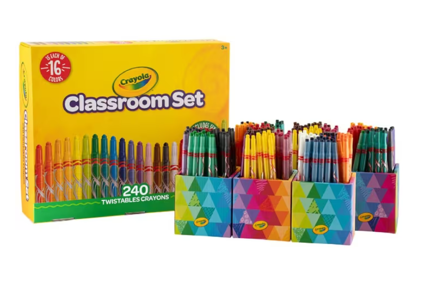 Crayola Twist Crayons - Box Of 240