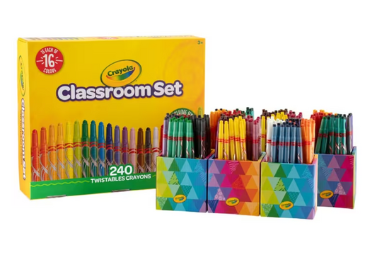 Crayola Twist Crayons - Box Of 240