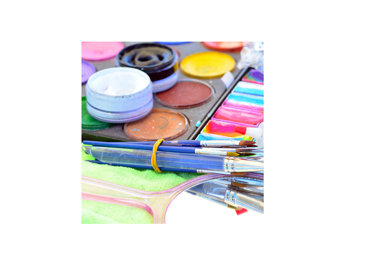 Pro Body & Face Paint 120 Ml - Set Of 10