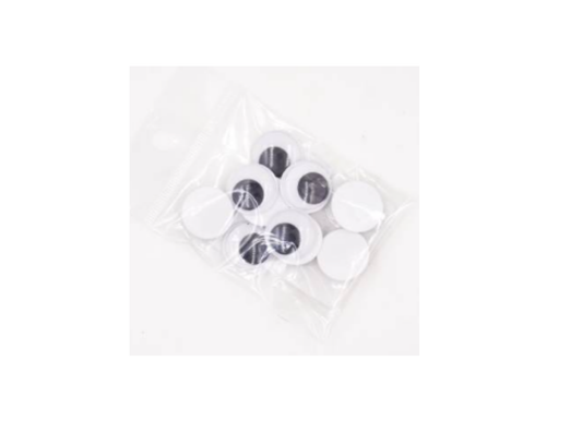 Moving Eye Stickers - Pack Of 144