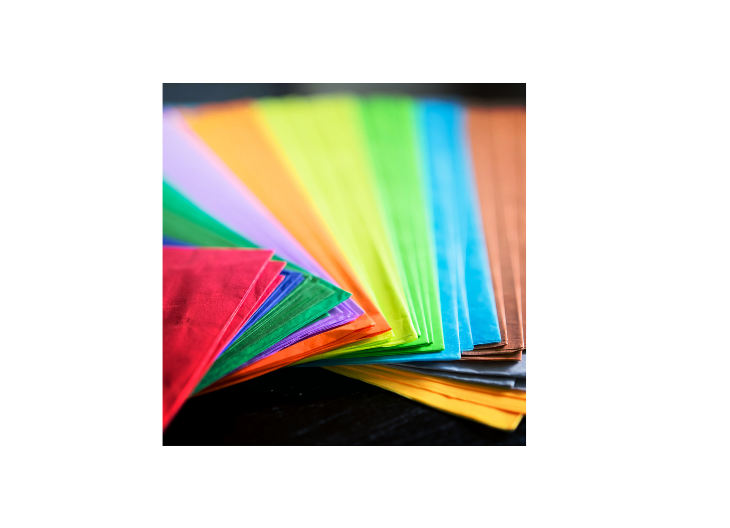 Large Tissue Paper Assorted - Pack Of 500