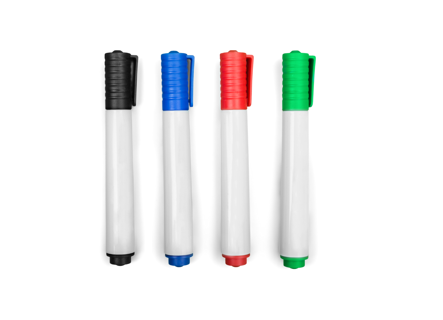 Whiteboard Marker Bullet Blk Pk 12