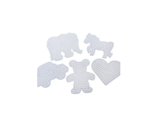 Jumbo Iron On Beads Boards Assorted - Pack Of 5